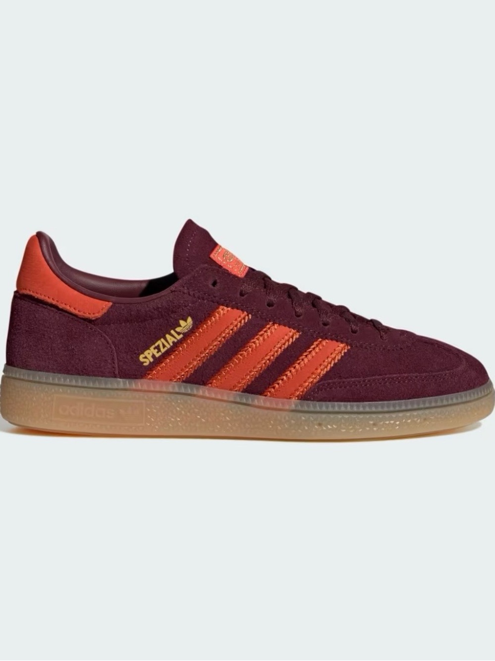 Adidas Originals Handball Spezial Maroon Preloved Red Gum JR0848 New Sneakers